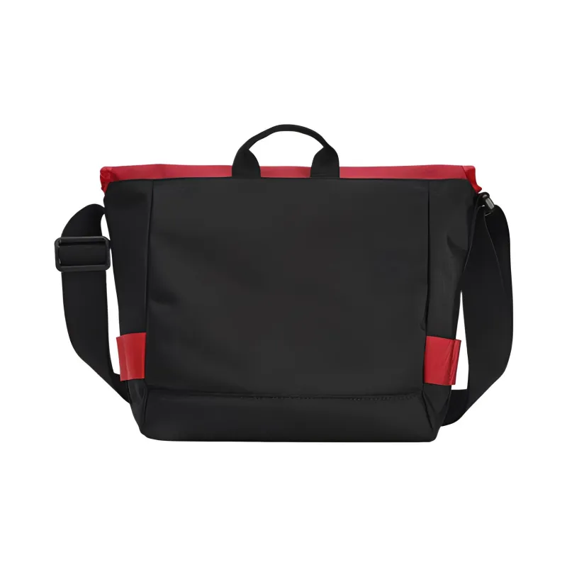FILA Fabric Shoulder Bag Crossbody Bag Handbags Regular Men's Deep Vibrant Red-2
