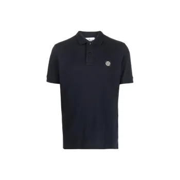 STONE ISLAND SS23 Polo Shirt Men's Marine Blue
