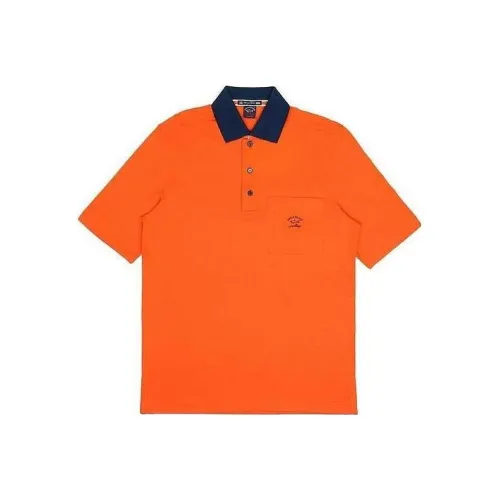 Paul & Shark Yachting Polo Shirt Men's Orange