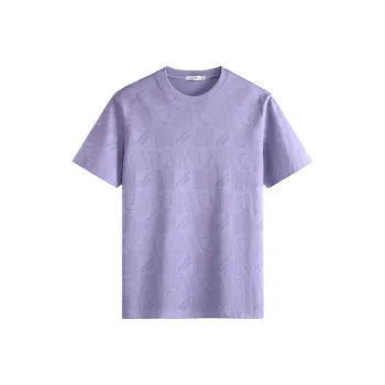 Dance With Wolves T Shirt Men's Light Purple