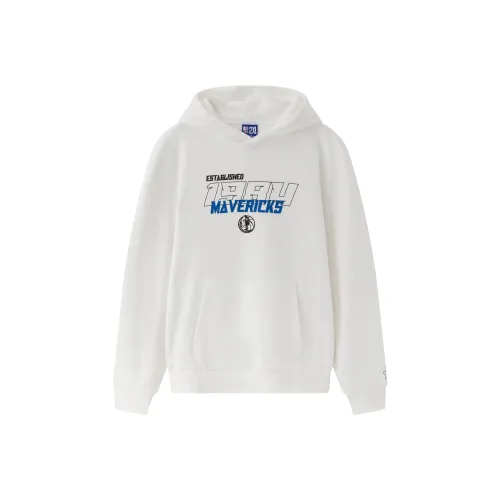 NBA Dallas Mavericks Sweatshirts Unisex White