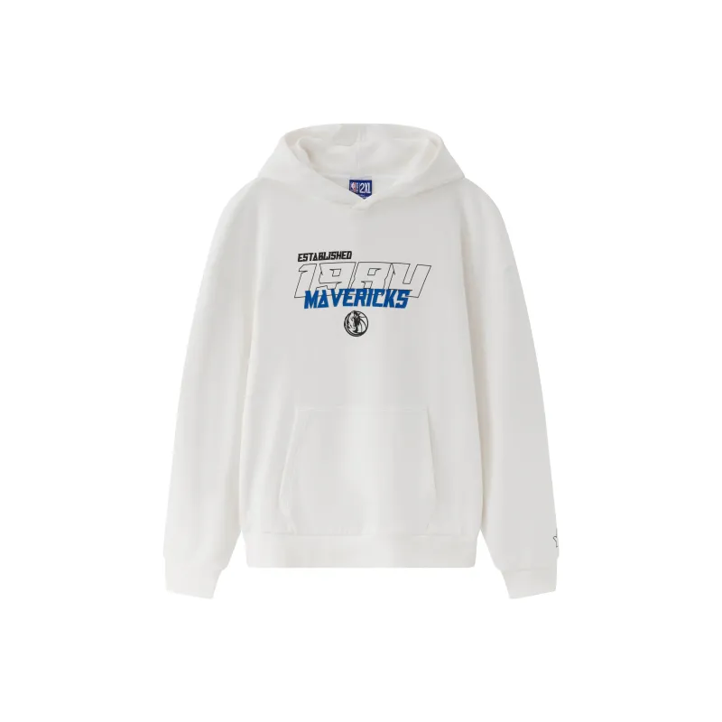 NBA Dallas Mavericks Sweatshirts Unisex White-0