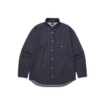 THE NORTH FACE TRAVELER DENIM SHIRTS Shirt Unisex Denim Blue