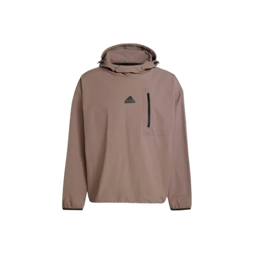 Adidas Free Shipping With AdiClub City Escape Woven Hoodie