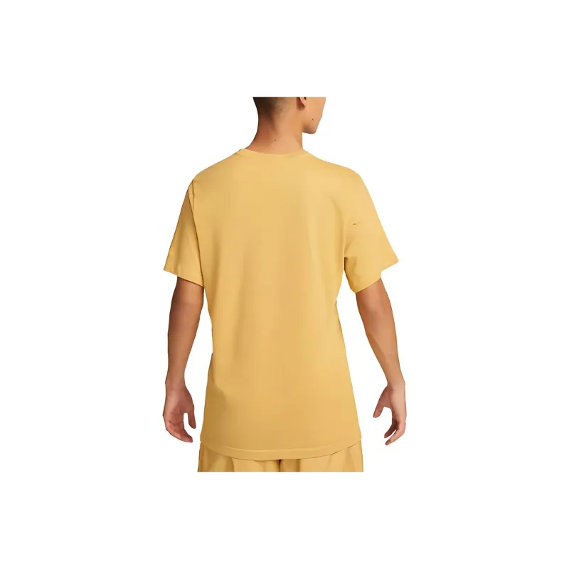 Nike T Shirts Men Wheat Gold-1