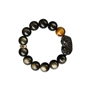 The Thousand Seals Family Obsidian Bracelets Unisex