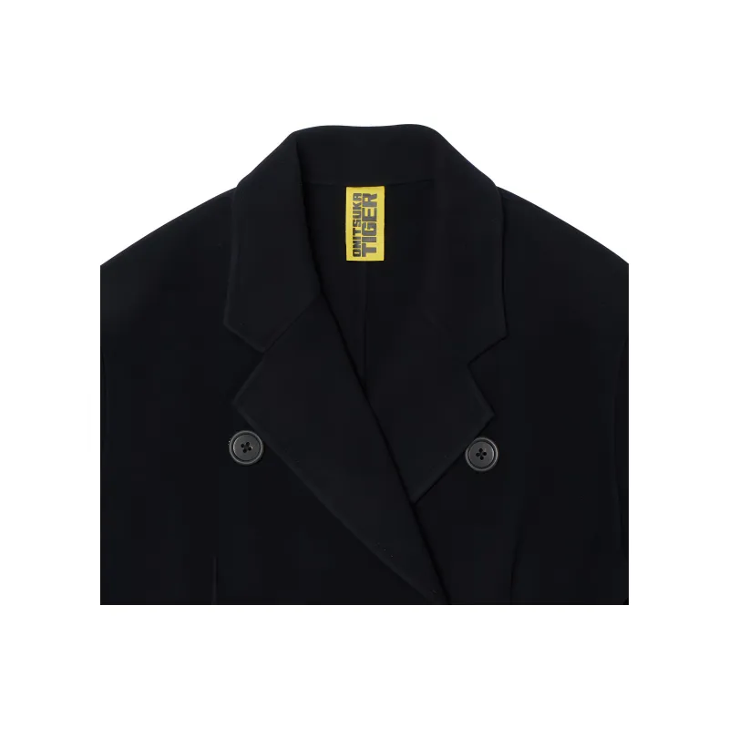 Onitsuka Tiger Coat Women's Black-2