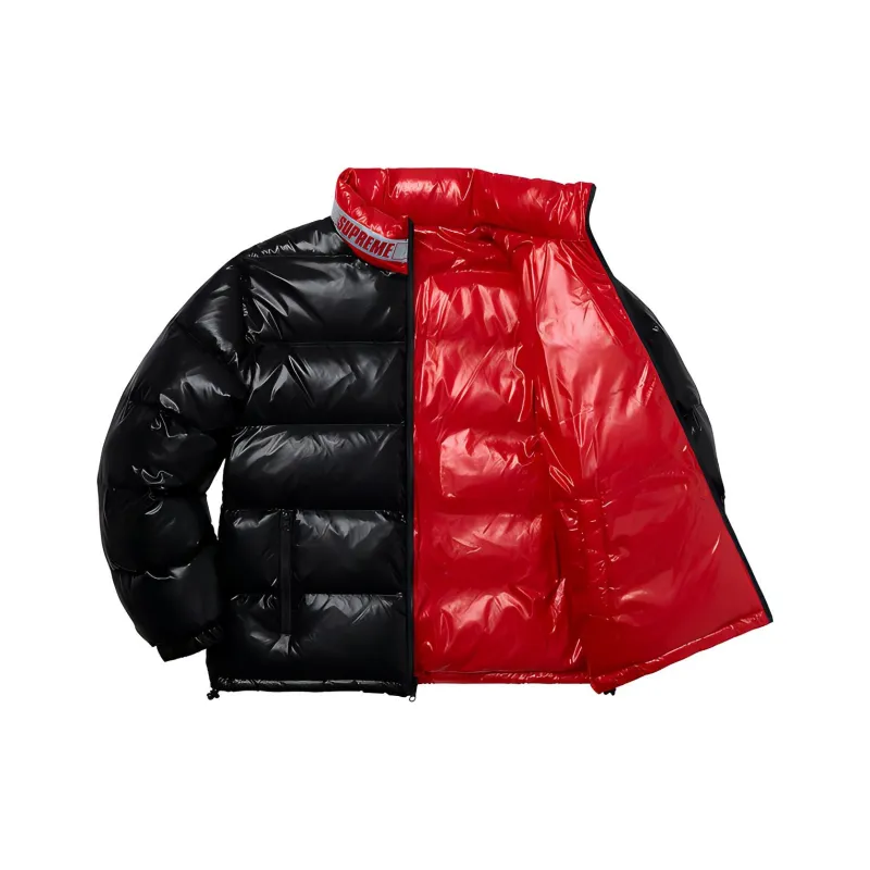 Supreme Shiny Reversible Puffy Jacket-3