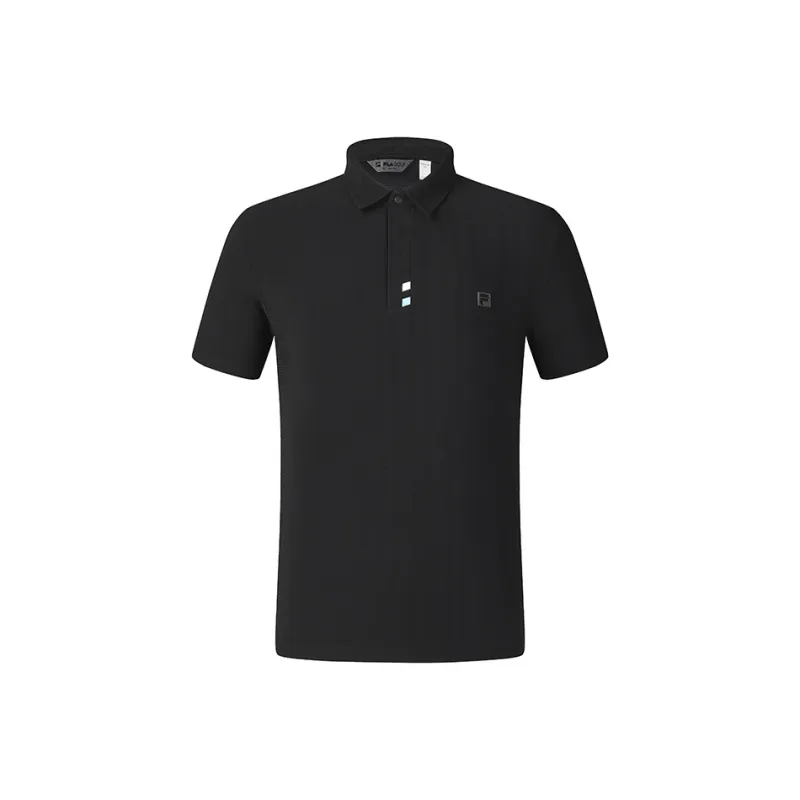 FILA Golf Collection Polo Shirt Men's Pitch Black-0