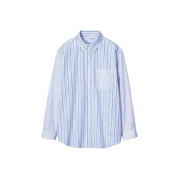 Jw Anderson X UNIQLO Jw Anderson Co-Branded Series Shirts Men Lake Blue