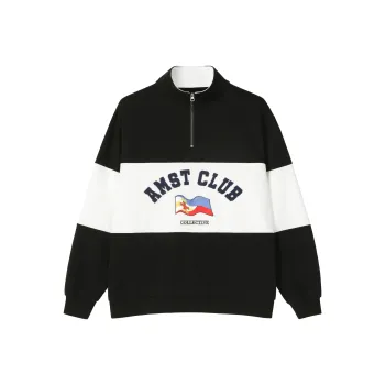 AMONSTER Polo Shirts Unisex Black