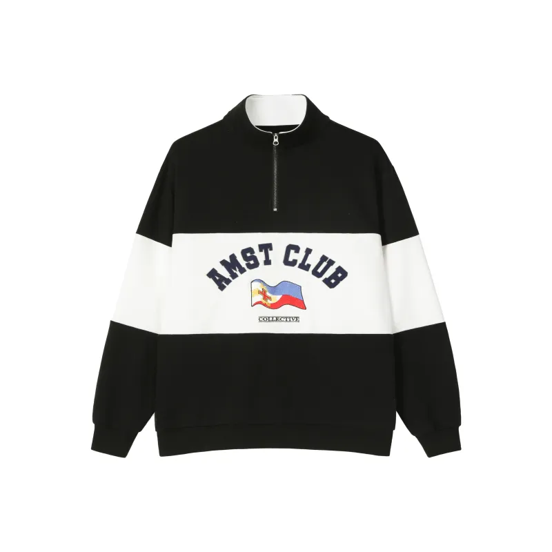 AMONSTER Polo Shirts Unisex Black-0