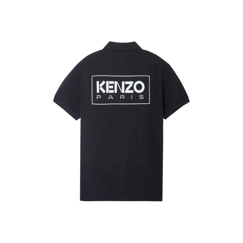 KENZO Polo Shirts Unisex Black-0