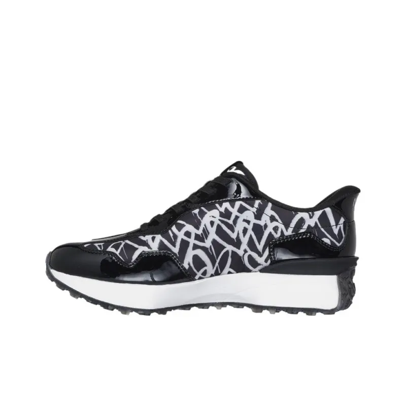 James Goldcrown x Skechers Anti Slip Wear Resistant Low Top Casual Shoes Women's Black-2