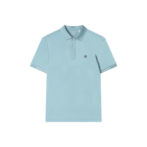 FILA Polo Shirts Men Forget-Me-Not Blue