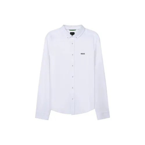 HUGO BOSS SS23 Shirt Men's White