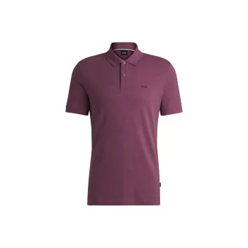 HUGO BOSS FW24 Polo Shirt Men's Light Purple