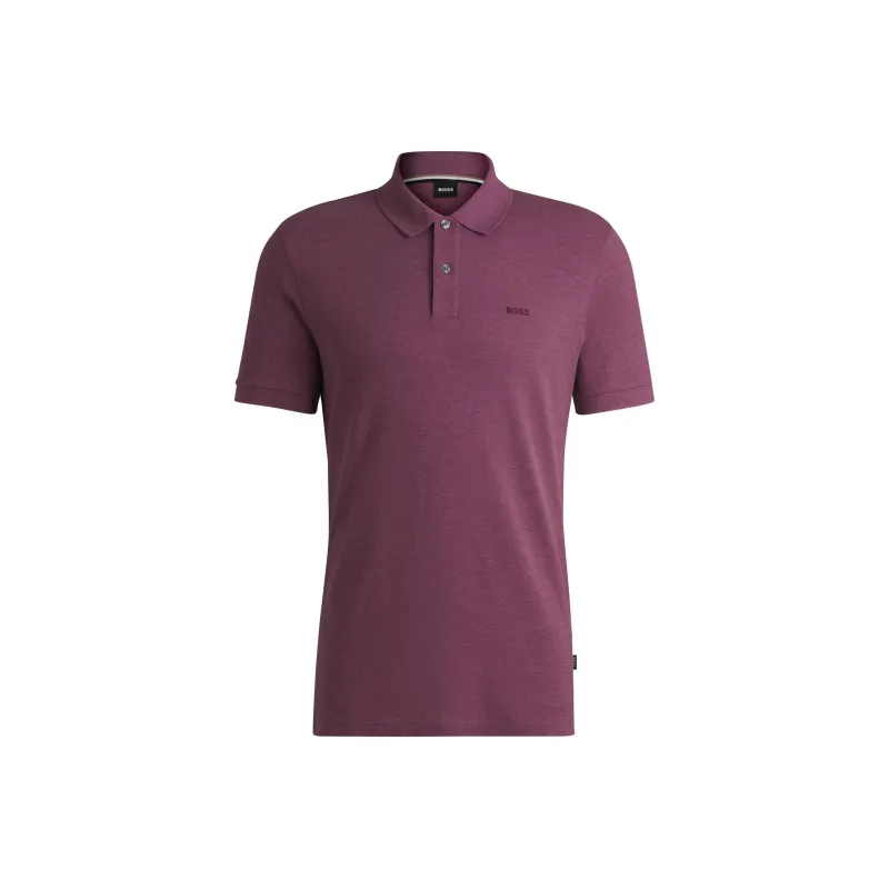HUGO BOSS FW24 Polo Shirt Men's Light Purple-0