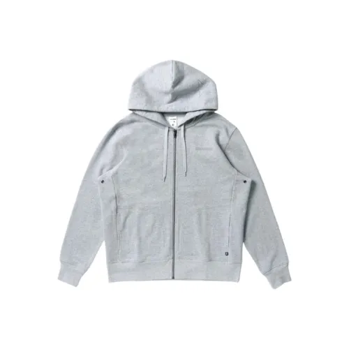 Converse CV ZIP UP HOODIE Sweatshirt Men's Heather Gray