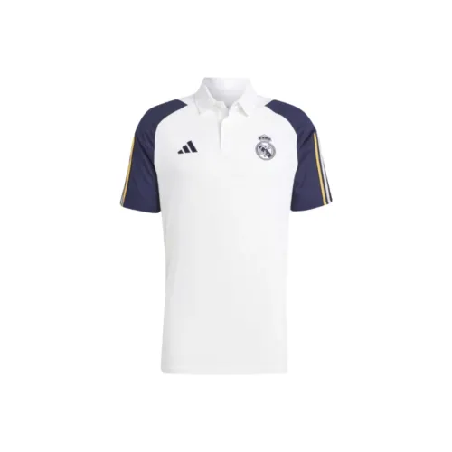 Adidas Real Madrid Polo Shirt Men's White
