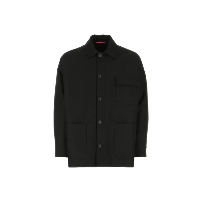 Valentino Valentino Pink Pp Collection Shirt Men's Black-0