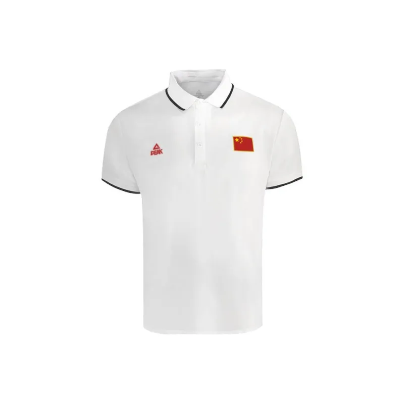 PEAK Comprehensive Sports Series Polo Shirts Men Baymax-0