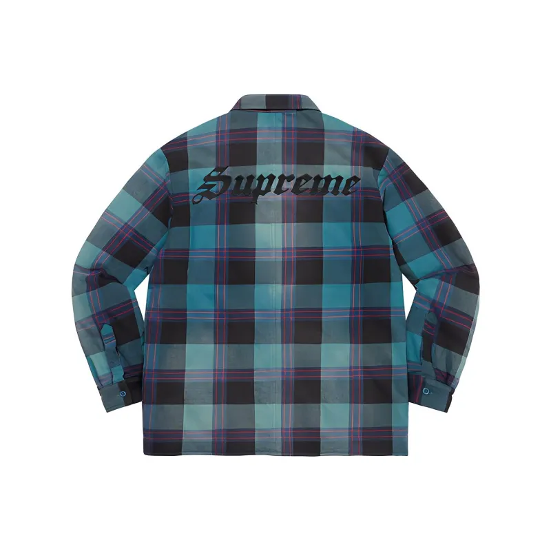 Supreme Quilted Flannel Shirt-1