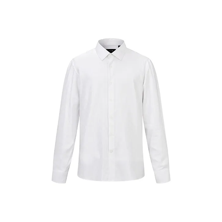 RARE Long Sleeved Shirt Men's White-0