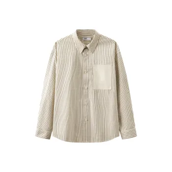 SEM/R Shirts Men Coffee Tone 00355