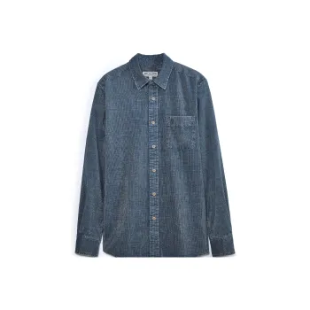 MCS Shirts Men Gray Blue