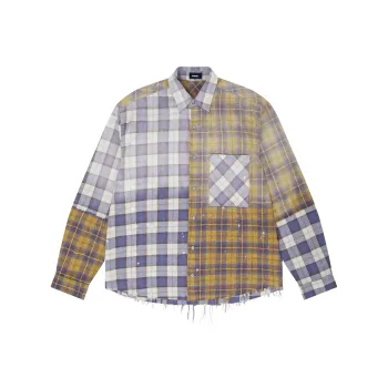 Purey·wr Shirt Unisex Yellow Purple