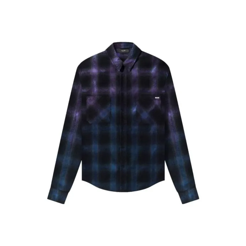 AMIRI Shirts Men Dark Purple-0