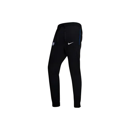 Nike Inter Training Trousers Travel Casual Pants Men's Black/White