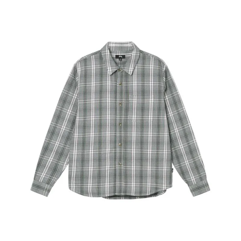Stussy Beach Plaid Shirt-0