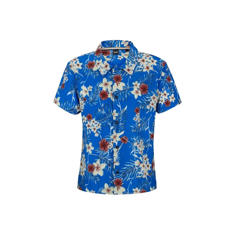 HUGO BOSS Shirts Men Blue-0