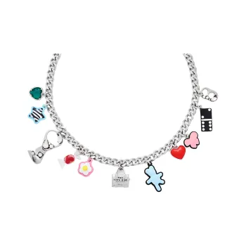 MARC JACOBS The Sticker Charm Necklace