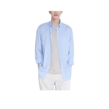 UNIQLO Shirts Unisex 64 Lake Blue