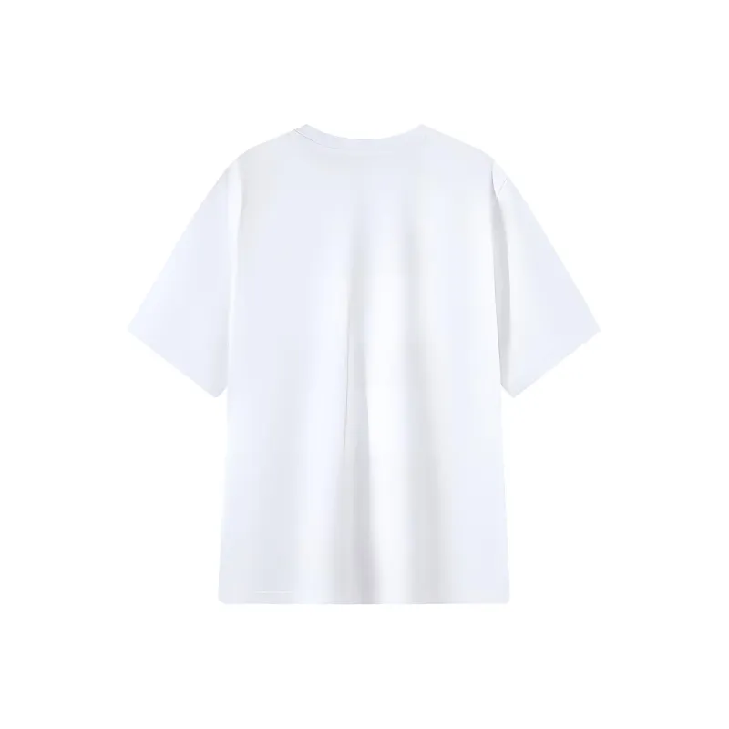 PEAK T Shirts Unisex White-1