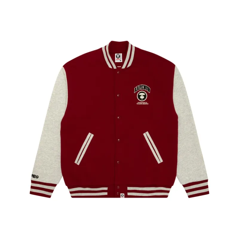 Aape Logo Baseball Jacket-2