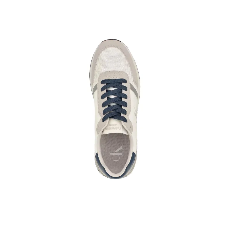 CKJ CALVIN KLEIN JEANS Picio Low Top Casual Shoes Men's Gray-3
