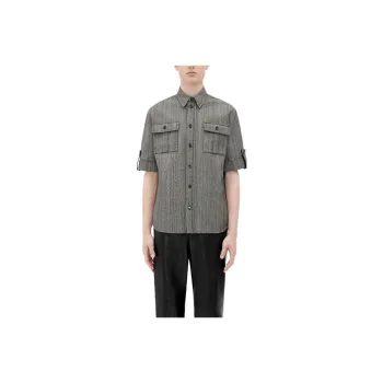 Bottega Veneta SS23 Shirt Men's Gray