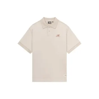 New Balance Polo Shirt Men's Beige