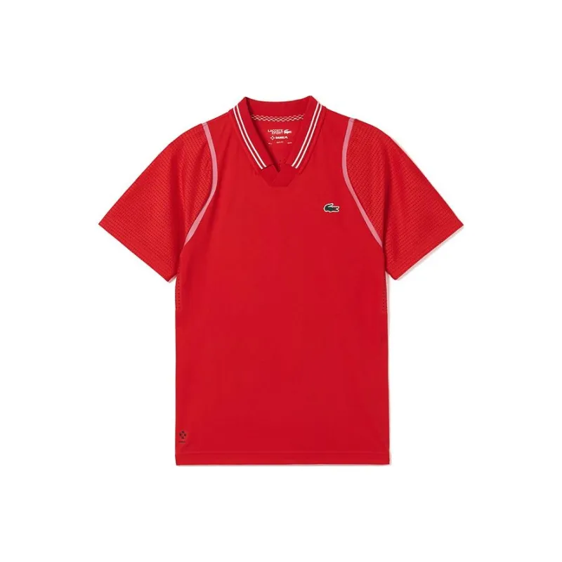 LACOSTE Polo Shirts Men Red-0