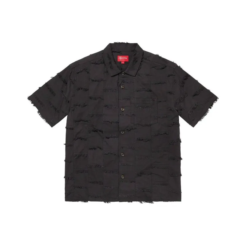 Supreme Patchwork S/S Shirt-0