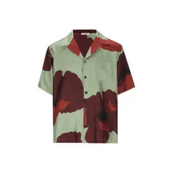Valentino Garavani Floral Printed Shirt