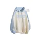 Apricot & Light Blue (Fleece-Lined)