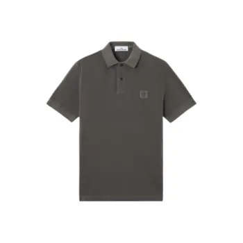 STONE ISLAND Piqué Polo Shirt