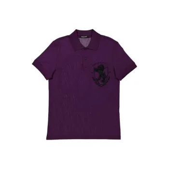 Roberto Cavalli Polo Shirt Men's Purple