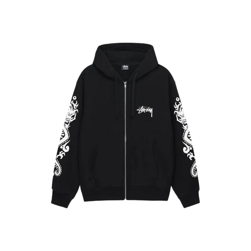 Stussy Dragons Zip Hoodie-0