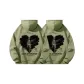 2 Pack (Moss Green Fleece-Lined+Moss Green Velvet)